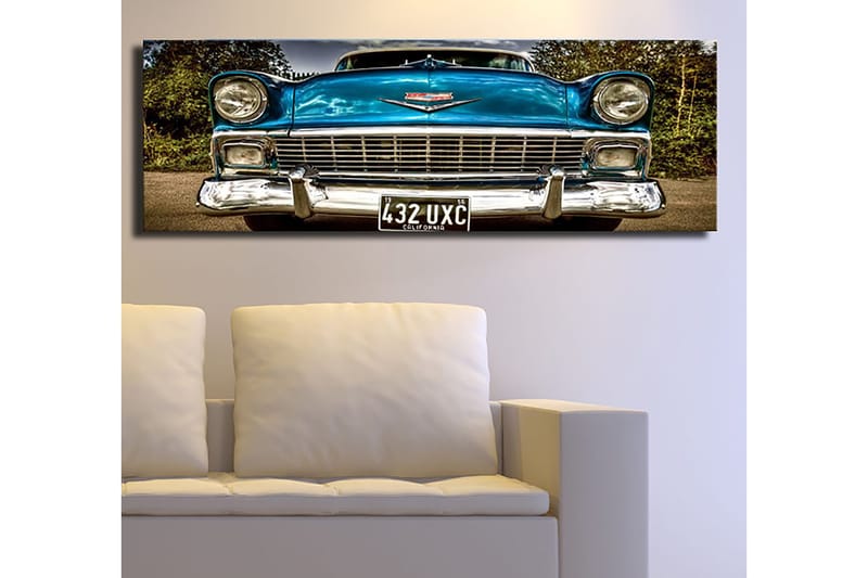 Koristeellinen Canvastaulu 30x90 cm - Monivärinen - Sisustustuotteet - Taulu & taide - Canvas-taulu