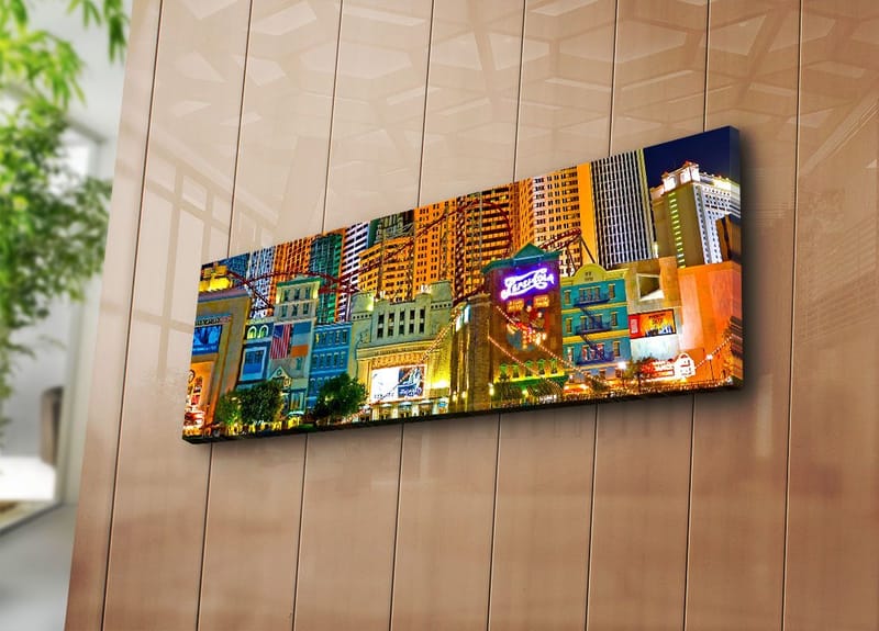 Koristeellinen Canvastaulu 30x90 cm - Monivärinen - Sisustustuotteet - Taulu & taide - Canvas-taulu