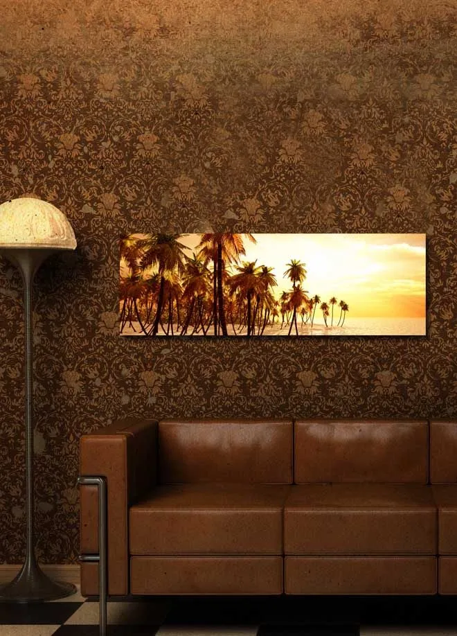 Koristeellinen Canvastaulu 30x90 cm - Monivärinen - Sisustustuotteet - Taulu & taide - Canvas-taulu