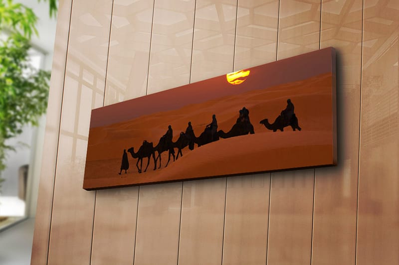 Koristeellinen Canvastaulu 30x90 cm - Monivärinen - Sisustustuotteet - Taulu & taide - Canvas-taulu