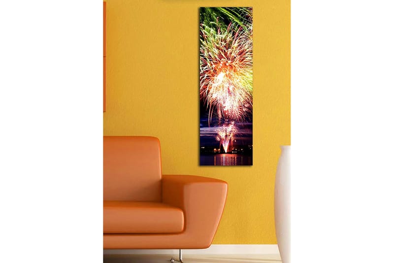 Koristeellinen Canvastaulu 30x90 cm - Monivärinen - Sisustustuotteet - Taulu & taide - Canvas-taulu
