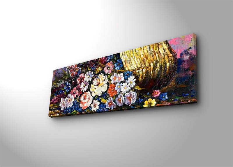 Koristeellinen Canvastaulu 30x90 cm - Monivärinen - Sisustustuotteet - Taulu & taide - Canvas-taulu