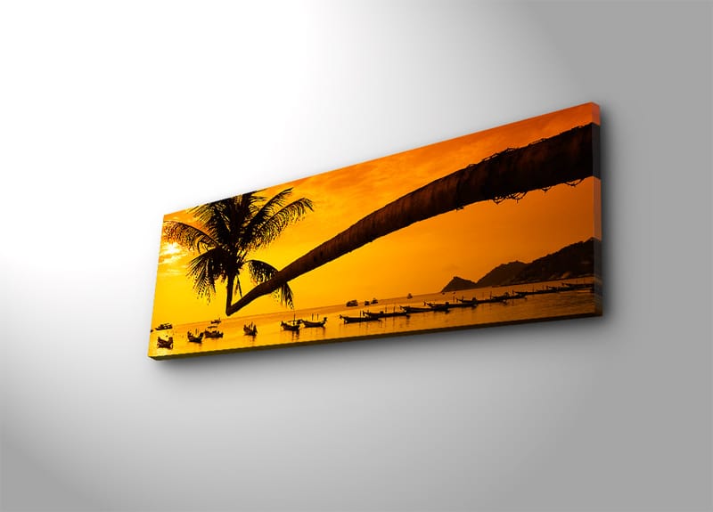 Koristeellinen Canvastaulu 30x90 cm - Monivärinen - Sisustustuotteet - Taulu & taide - Canvas-taulu