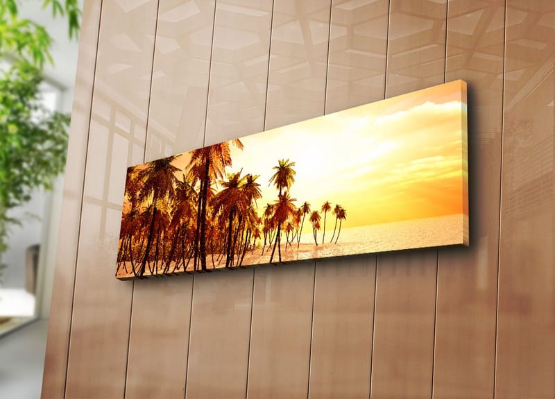 Koristeellinen Canvastaulu 30x90 cm - Monivärinen - Sisustustuotteet - Taulu & taide - Canvas-taulu