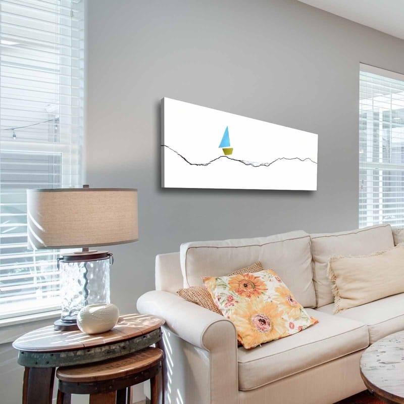 Koristeellinen Canvastaulu 30x90 cm - Monivärinen - Sisustustuotteet - Taulu & taide - Canvas-taulu