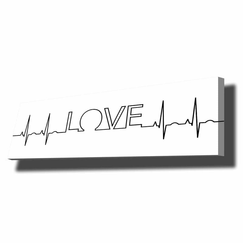 Koristeellinen Canvastaulu 30x90 cm - Monivärinen - Sisustustuotteet - Taulu & taide - Canvas-taulu