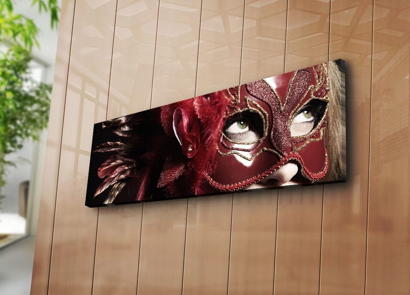 Koristeellinen Canvastaulu 30x90 cm - Monivärinen - Sisustustuotteet - Taulu & taide - Canvas-taulu