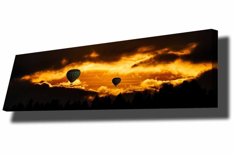 Koristeellinen Canvastaulu 30x90 cm - Monivärinen - Sisustustuotteet - Taulu & taide - Canvas-taulu