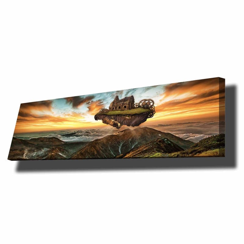 Koristeellinen Canvastaulu 30x90 cm, Monivärinen