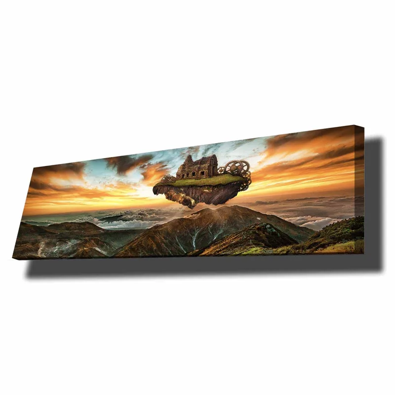 Koristeellinen Canvastaulu 30x90 cm, Monivärinen