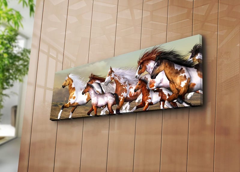 Koristeellinen Canvastaulu 30x90 cm - Monivärinen - Sisustustuotteet - Taulu & taide - Canvas-taulu