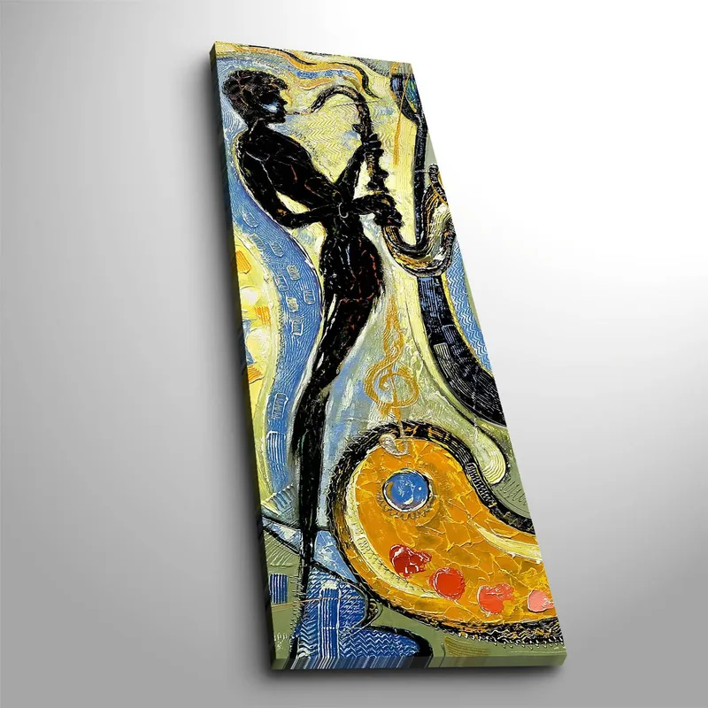 Koristeellinen Canvastaulu 30x90 cm, Monivärinen