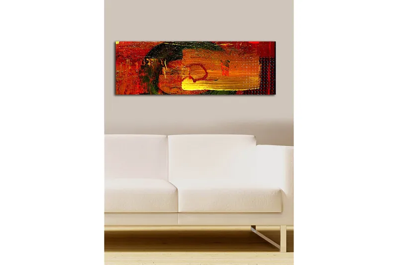 Koristeellinen Canvastaulu 30x90 cm - Monivärinen - Sisustustuotteet - Taulu & taide - Canvas-taulu