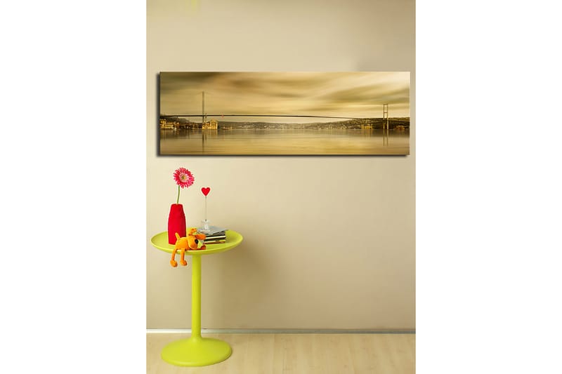 Koristeellinen Canvastaulu 30x90 cm - Monivärinen - Sisustustuotteet - Taulu & taide - Canvas-taulu