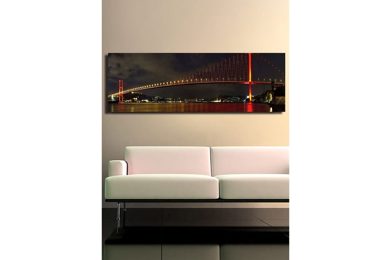 Koristeellinen Canvastaulu 30x90 cm - Monivärinen - Sisustustuotteet - Taulu & taide - Canvas-taulu