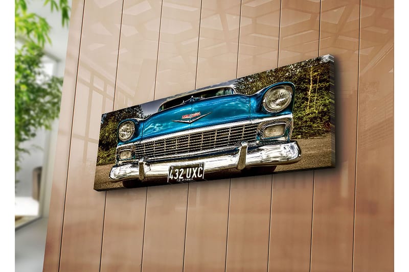 Koristeellinen Canvastaulu 30x90 cm - Monivärinen - Sisustustuotteet - Taulu & taide - Canvas-taulu