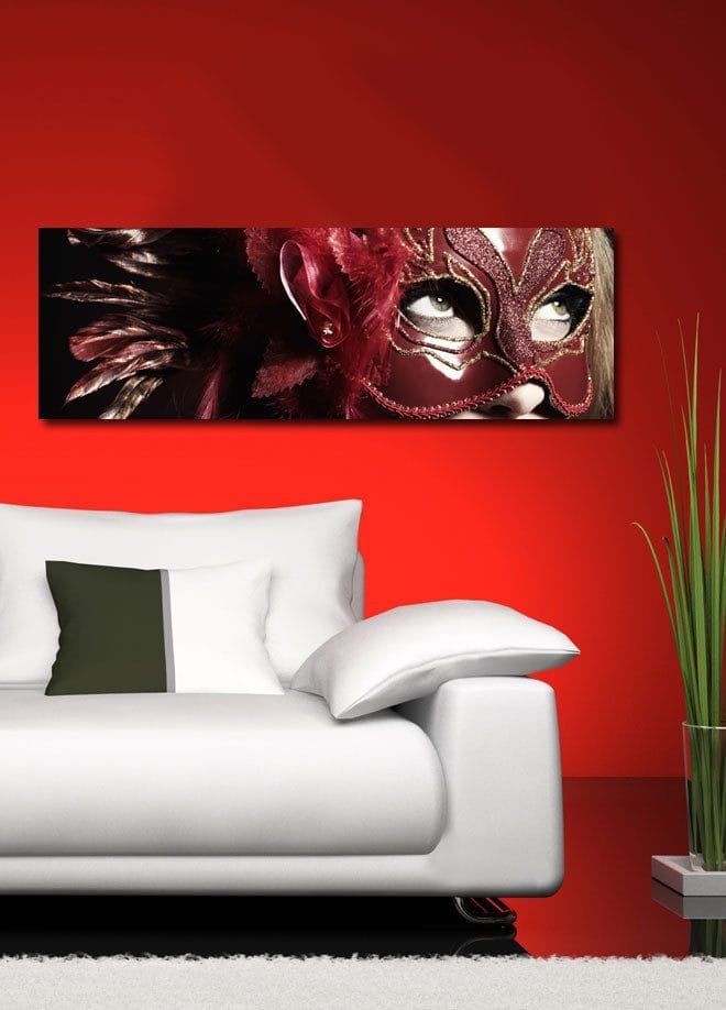 Koristeellinen Canvastaulu 30x90 cm - Monivärinen - Sisustustuotteet - Taulu & taide - Canvas-taulu