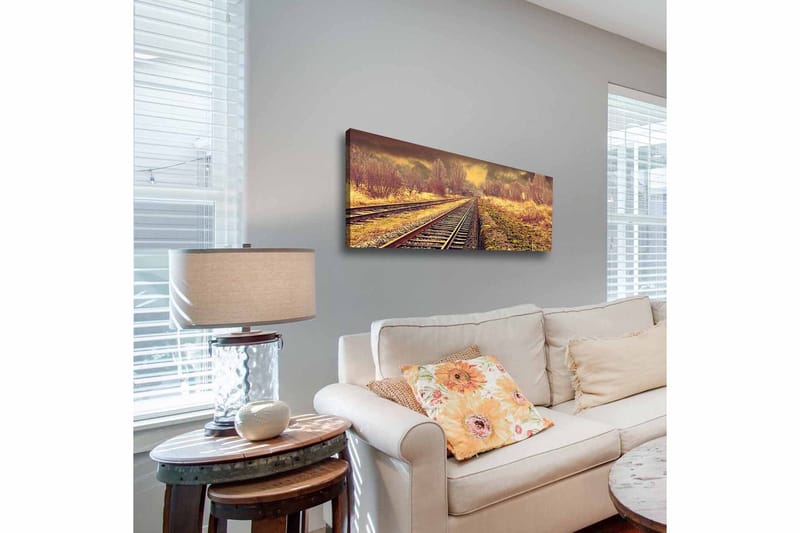 Koristeellinen Canvastaulu 30x90 cm - Monivärinen - Sisustustuotteet - Taulu & taide - Canvas-taulu