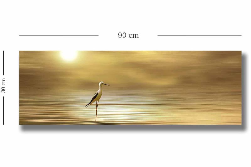 Koristeellinen Canvastaulu 30x90 cm - Monivärinen - Sisustustuotteet - Taulu & taide - Canvas-taulu