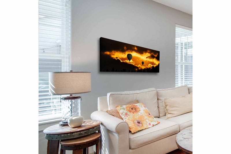 Koristeellinen Canvastaulu 30x90 cm, Monivärinen