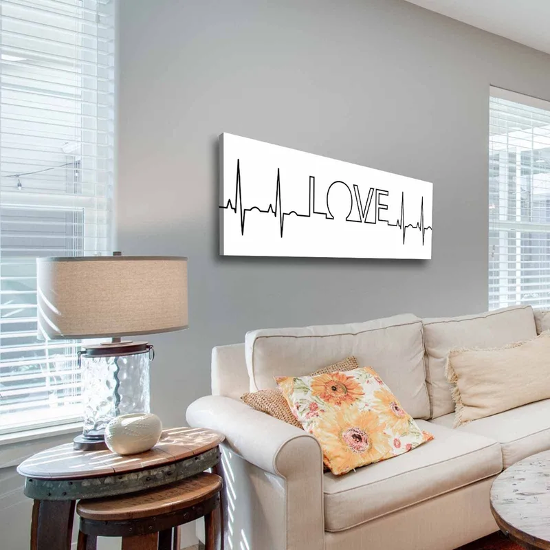 Koristeellinen Canvastaulu 30x90 cm, Monivärinen