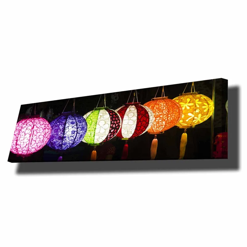 Koristeellinen Canvastaulu 30x90 cm, Monivärinen