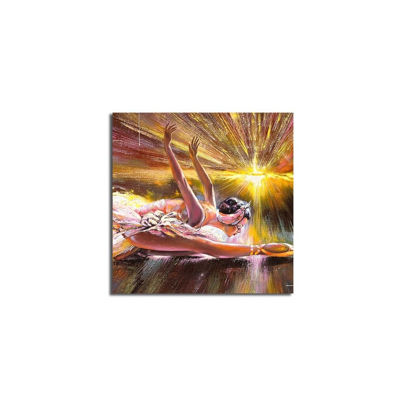 Koristeellinen Canvastaulu 45x45 cm - Monivärinen - Sisustustuotteet - Taulu & taide - Canvas-taulu