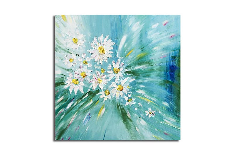 Koristeellinen Canvastaulu 45x45 cm - Monivärinen - Sisustustuotteet - Taulu & taide - Canvas-taulu