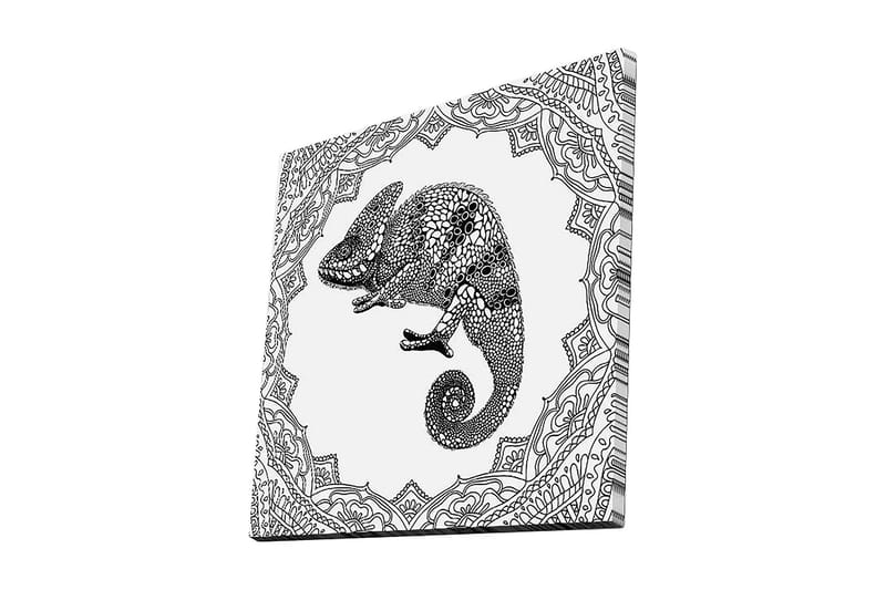 Koristeellinen Canvastaulu 45x45 cm - Monivärinen - Sisustustuotteet - Taulu & taide - Canvas-taulu