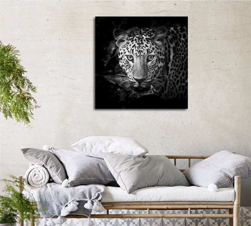 Koristeellinen Canvastaulu 45x45 cm - Monivärinen - Sisustustuotteet - Taulu & taide - Canvas-taulu