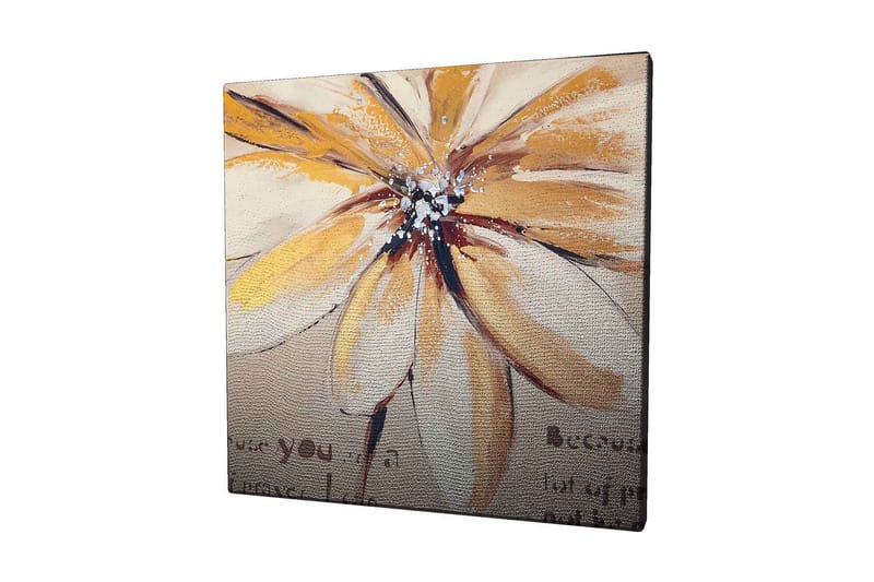 Koristeellinen Canvastaulu 45x45 cm - Monivärinen - Sisustustuotteet - Taulu & taide - Canvas-taulu
