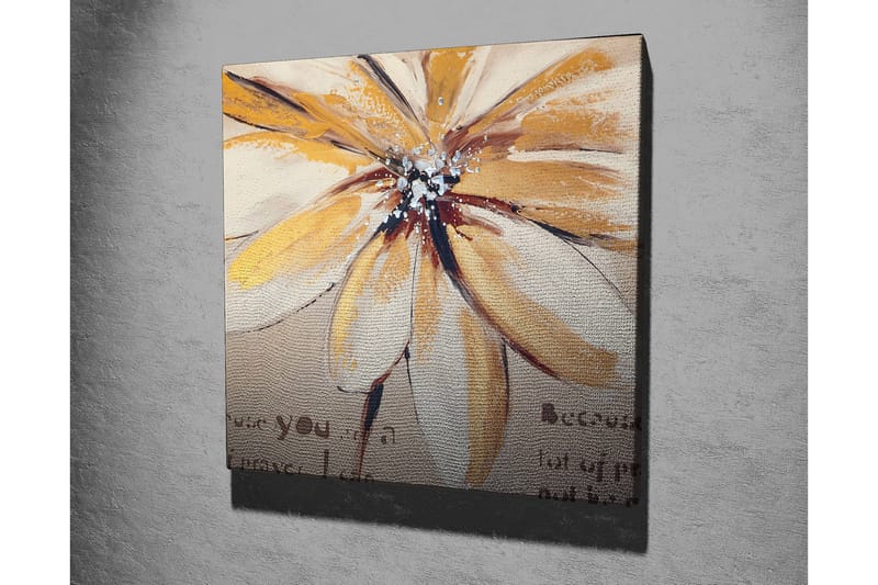 Koristeellinen Canvastaulu 45x45 cm - Monivärinen - Sisustustuotteet - Taulu & taide - Canvas-taulu