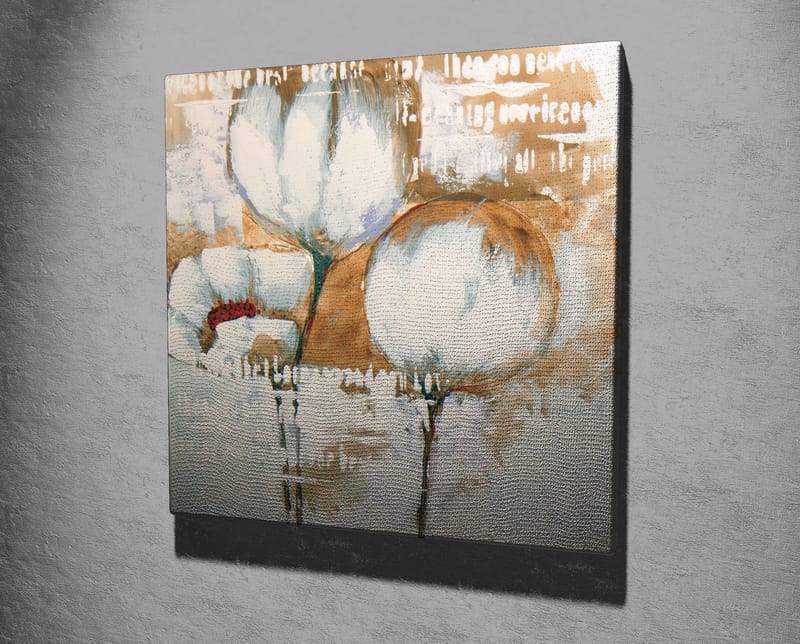 Koristeellinen Canvastaulu 45x45 cm - Monivärinen - Sisustustuotteet - Taulu & taide - Canvas-taulu