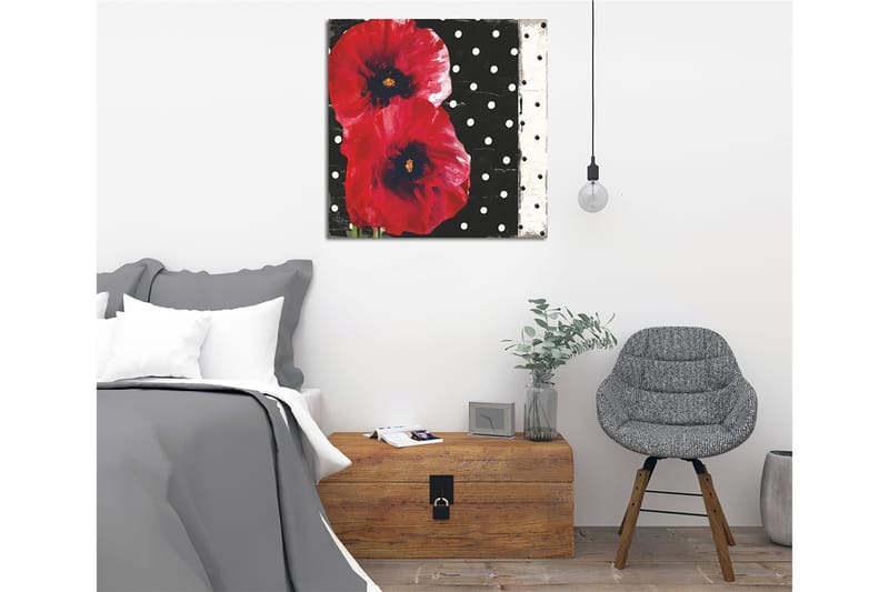 Koristeellinen Canvastaulu 45x45 cm - Monivärinen - Sisustustuotteet - Taulu & taide - Canvas-taulu
