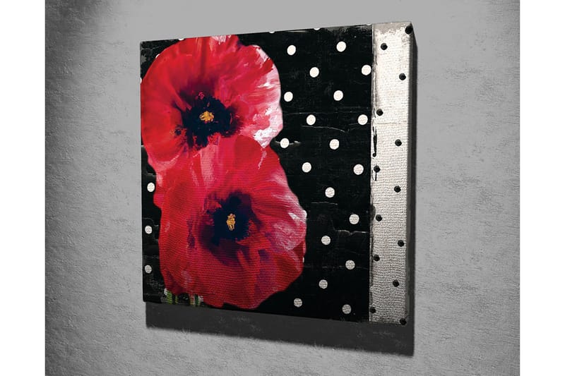 Koristeellinen Canvastaulu 45x45 cm - Monivärinen - Sisustustuotteet - Taulu & taide - Canvas-taulu