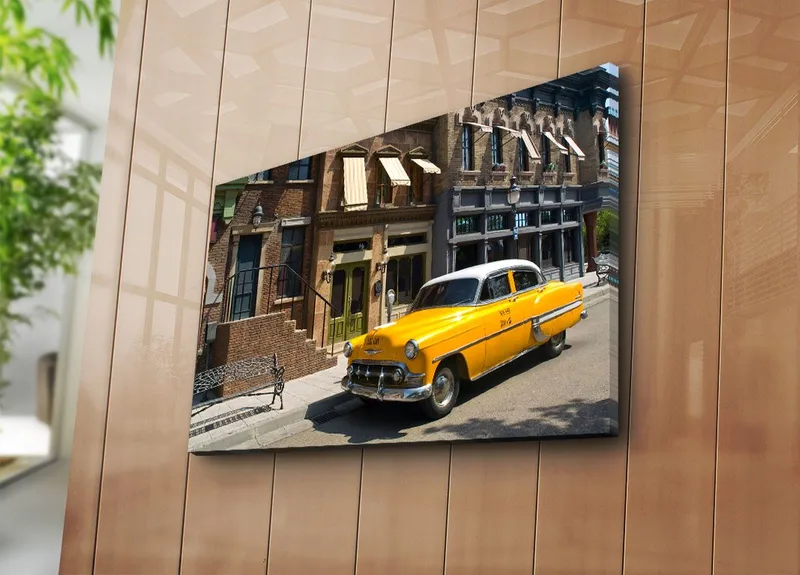 Koristeellinen Canvastaulu 45x70 cm - Monivärinen - Sisustustuotteet - Taulu & taide - Canvas-taulu