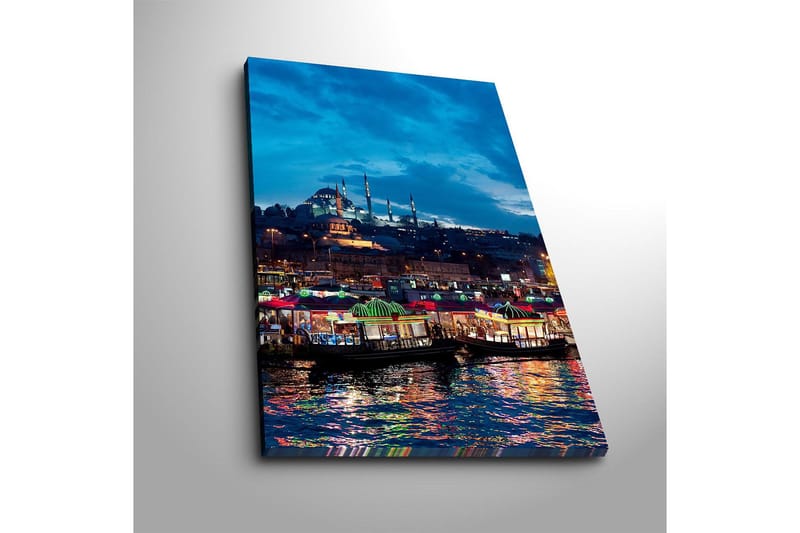 Koristeellinen Canvastaulu 45x70 cm - Monivärinen - Sisustustuotteet - Taulu & taide - Canvas-taulu