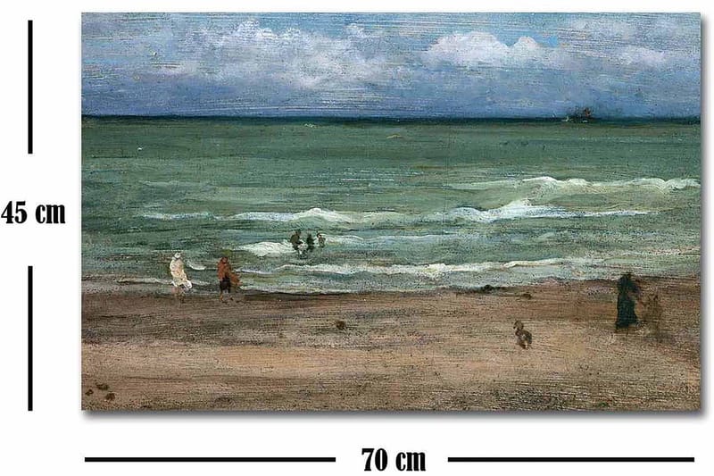 Koristeellinen Canvastaulu 45x70 cm - Monivärinen - Sisustustuotteet - Taulu & taide - Canvas-taulu