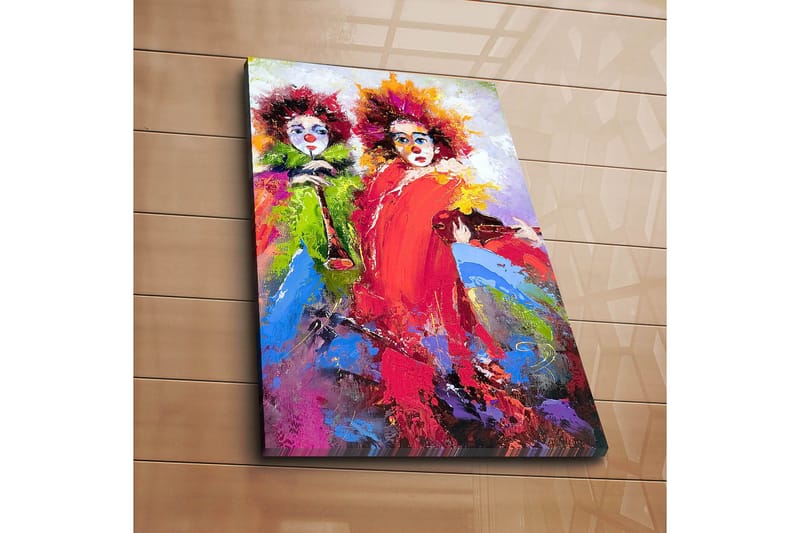 Koristeellinen Canvastaulu 45x70 cm - Monivärinen - Sisustustuotteet - Taulu & taide - Canvas-taulu