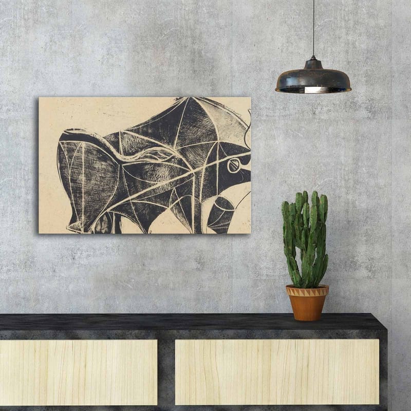 Koristeellinen Canvastaulu 45x70 cm - Monivärinen - Sisustustuotteet - Taulu & taide - Canvas-taulu