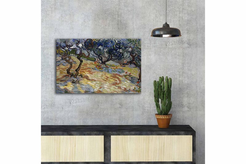 Koristeellinen Canvastaulu 45x70 cm - Monivärinen - Sisustustuotteet - Taulu & taide - Canvas-taulu