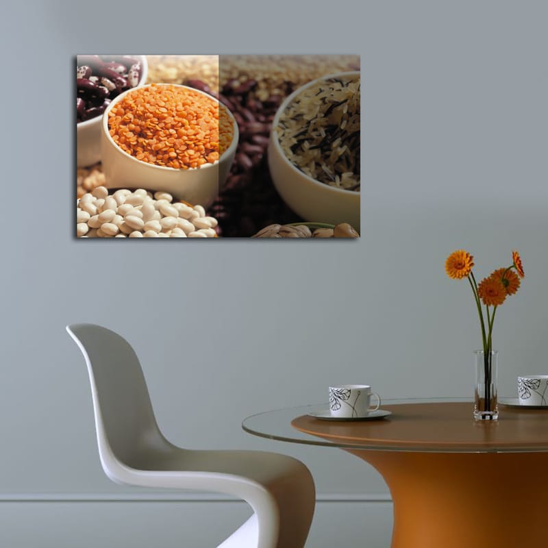 Koristeellinen Canvastaulu 45x70 cm - Monivärinen - Sisustustuotteet - Taulu & taide - Canvas-taulu
