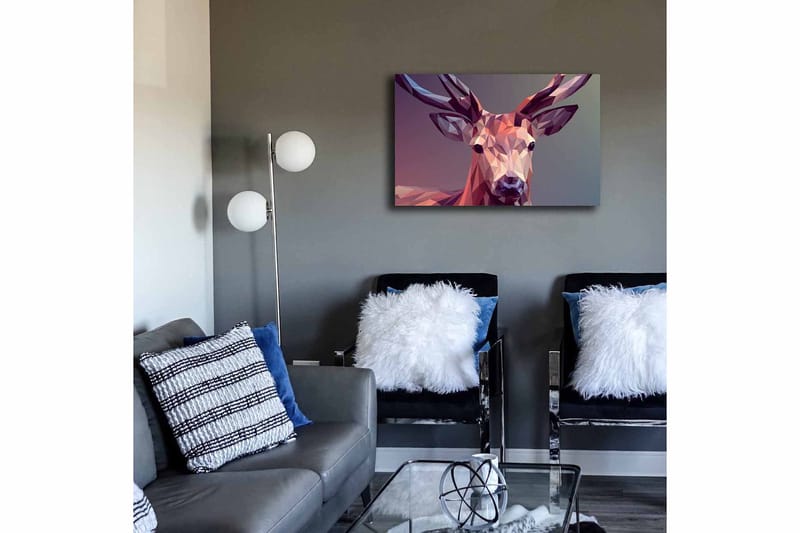 Koristeellinen Canvastaulu 45x70 cm - Monivärinen - Sisustustuotteet - Taulu & taide - Canvas-taulu
