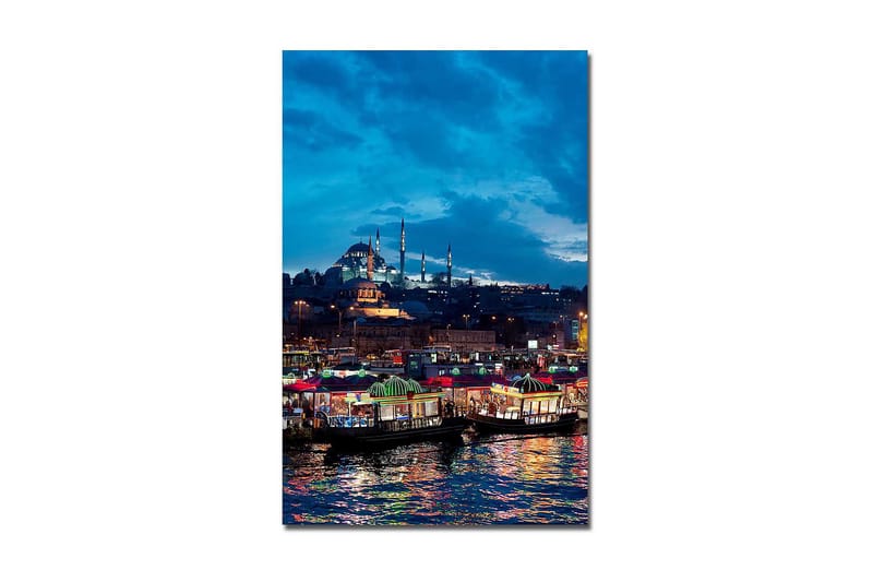 Koristeellinen Canvastaulu 45x70 cm - Monivärinen - Sisustustuotteet - Taulu & taide - Canvas-taulu