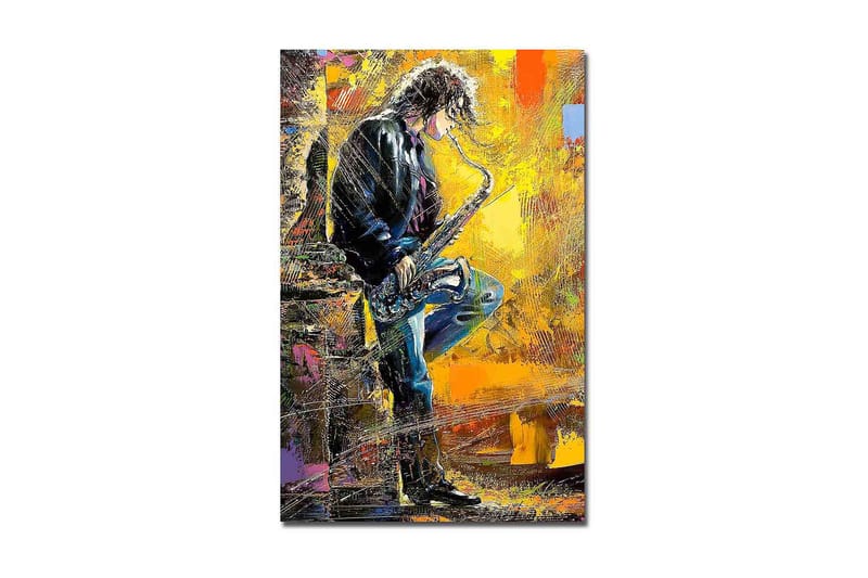 Koristeellinen Canvastaulu 45x70 cm - Monivärinen - Sisustustuotteet - Taulu & taide - Canvas-taulu