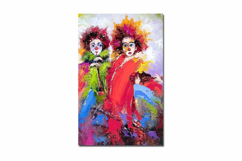 Koristeellinen Canvastaulu 45x70 cm - Monivärinen - Sisustustuotteet - Taulu & taide - Canvas-taulu