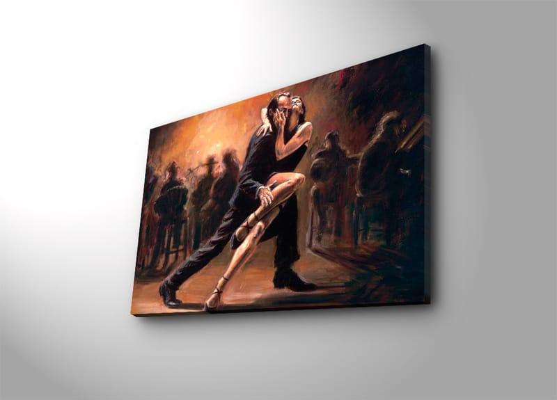 Koristeellinen Canvastaulu 45x70 cm - Monivärinen - Sisustustuotteet - Taulu & taide - Canvas-taulu