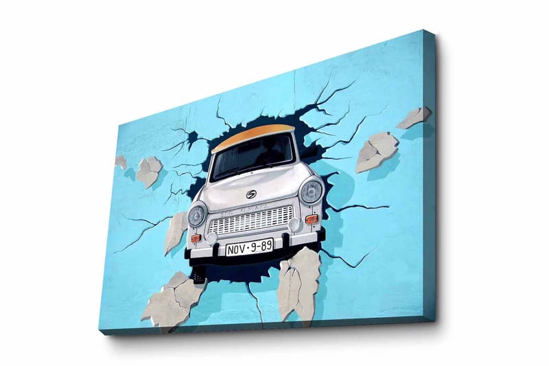 Koristeellinen Canvastaulu 45x70 cm - Monivärinen - Sisustustuotteet - Taulu & taide - Canvas-taulu
