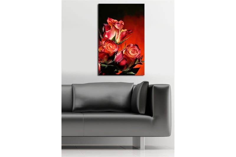 Koristeellinen Canvastaulu 45x70 cm - Monivärinen - Sisustustuotteet - Taulu & taide - Canvas-taulu