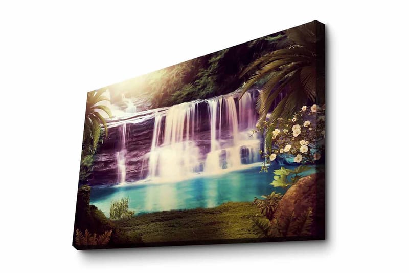 Koristeellinen Canvastaulu 45x70 cm - Monivärinen - Sisustustuotteet - Taulu & taide - Canvas-taulu